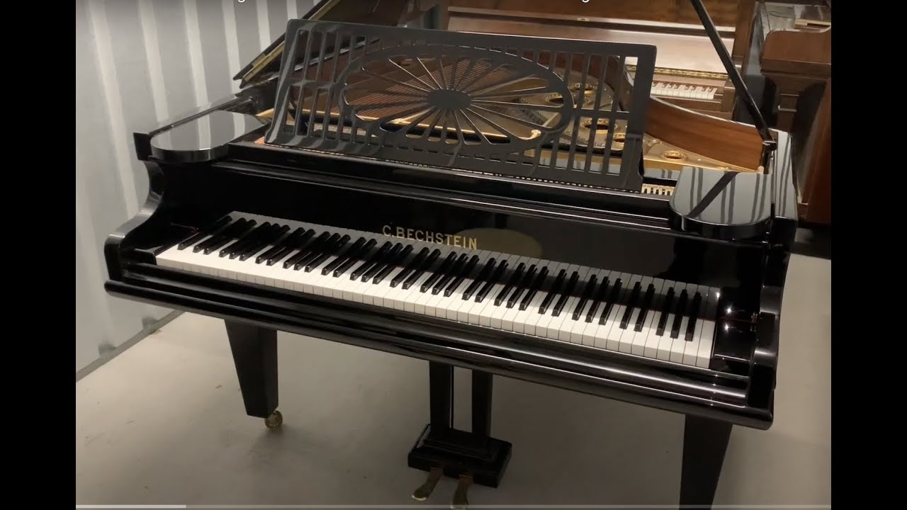 Assessment for fire damage to restored Bechstein M 1925.
