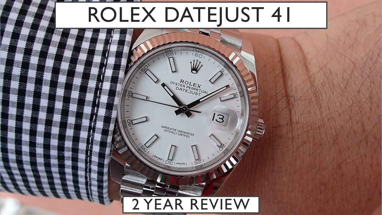 Rolex DJ41 — обзор за 2 года [DATEJUST 41]