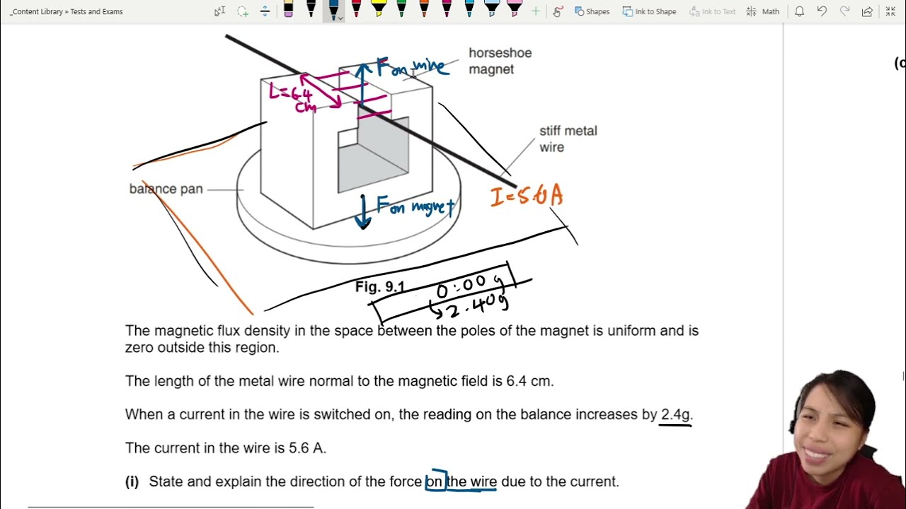 MJ12 P42 Q5 Current Balance Reading | May/June 2012 | Cambridge A Level 9702 Physics