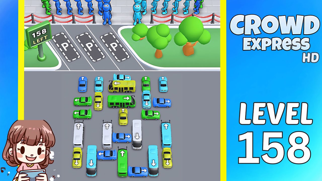 Crowd Express Level 158 Solution Walkthrough