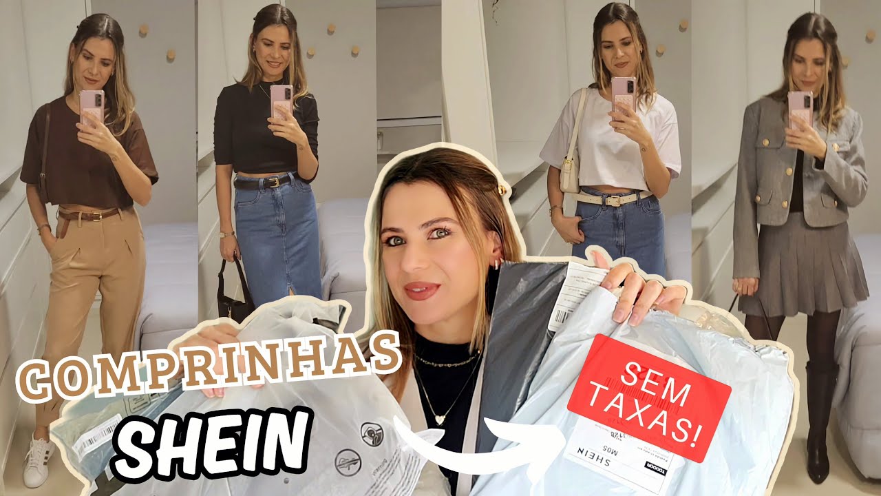 COMPRINHAS PERFEITAS DA SHEIN | Alfaiataria| Jeans| Blazer| Saias| Blusas.