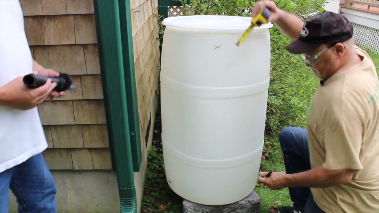 How to Build a Rain Barrel