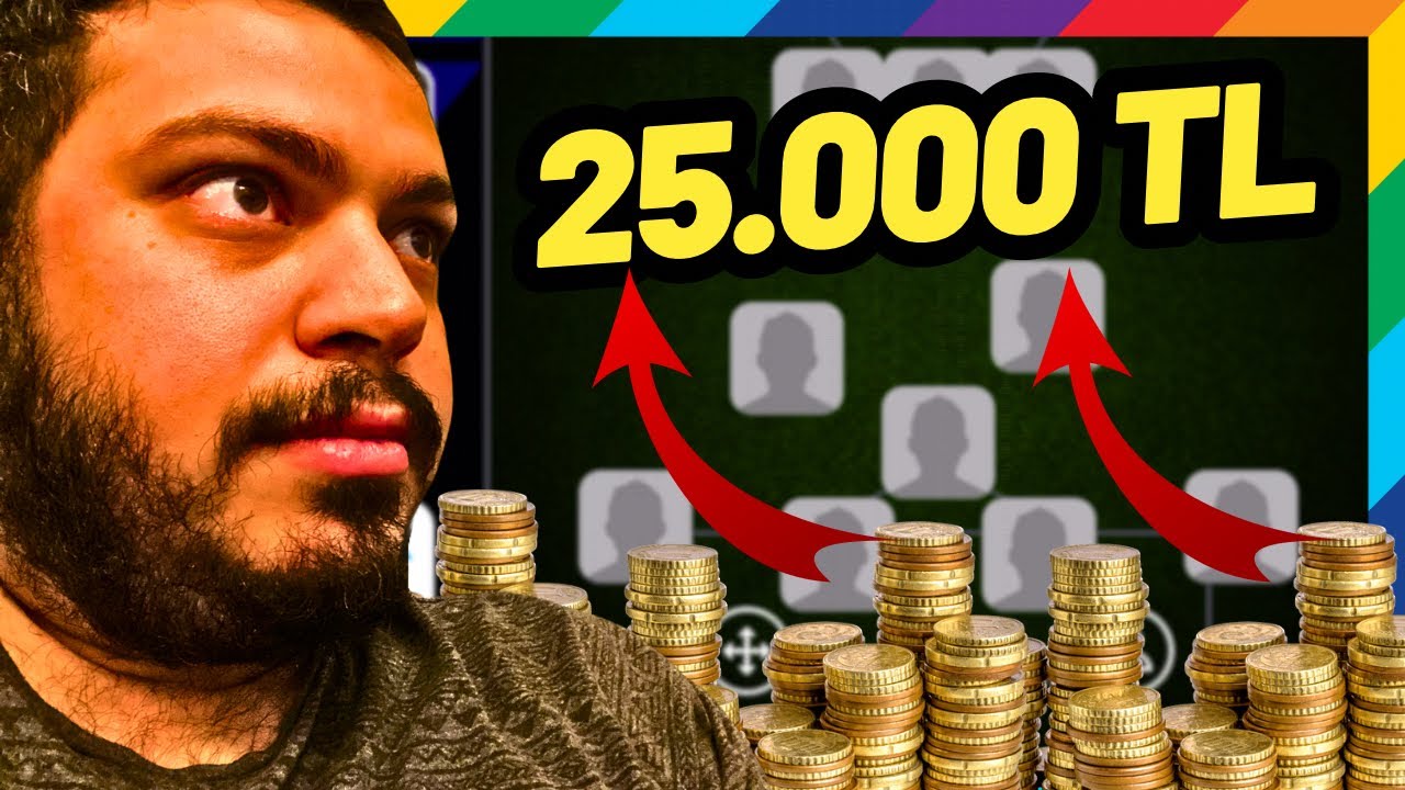 25.000 TL ÜSTÜNDE COİNS ALINMIŞ HESAP | EFOOTBALL 2025 MOBİLE