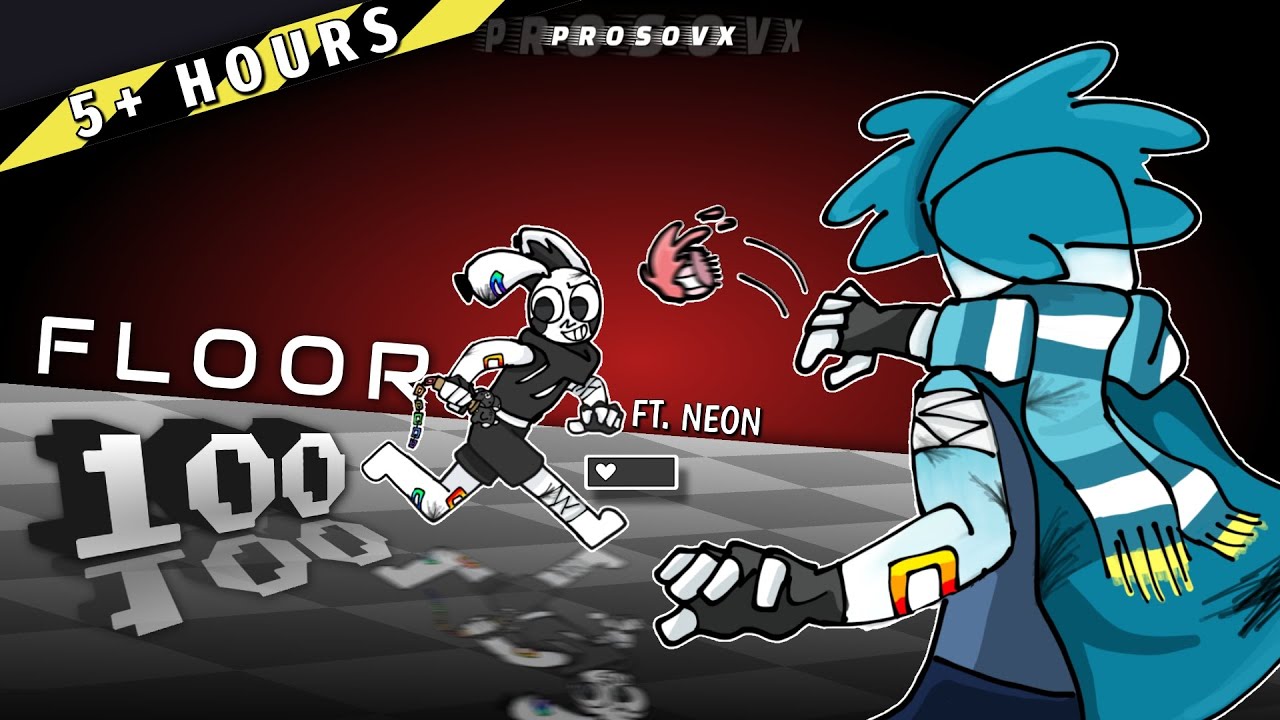 REACHING FLOOR 100‼️(Neon's jungle kiting practice run) | prosovx_extra