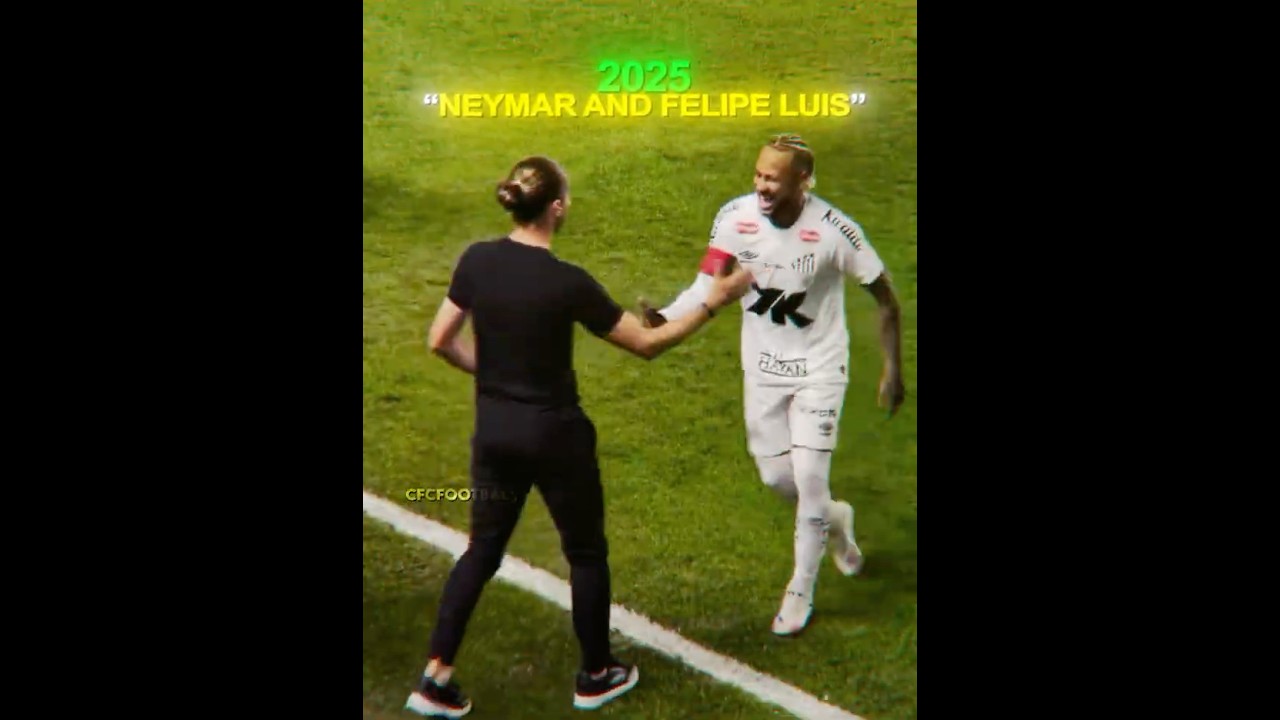 Neymars And Felipe Luis Friendship ❤