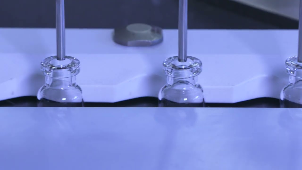 Vial production line with isolation