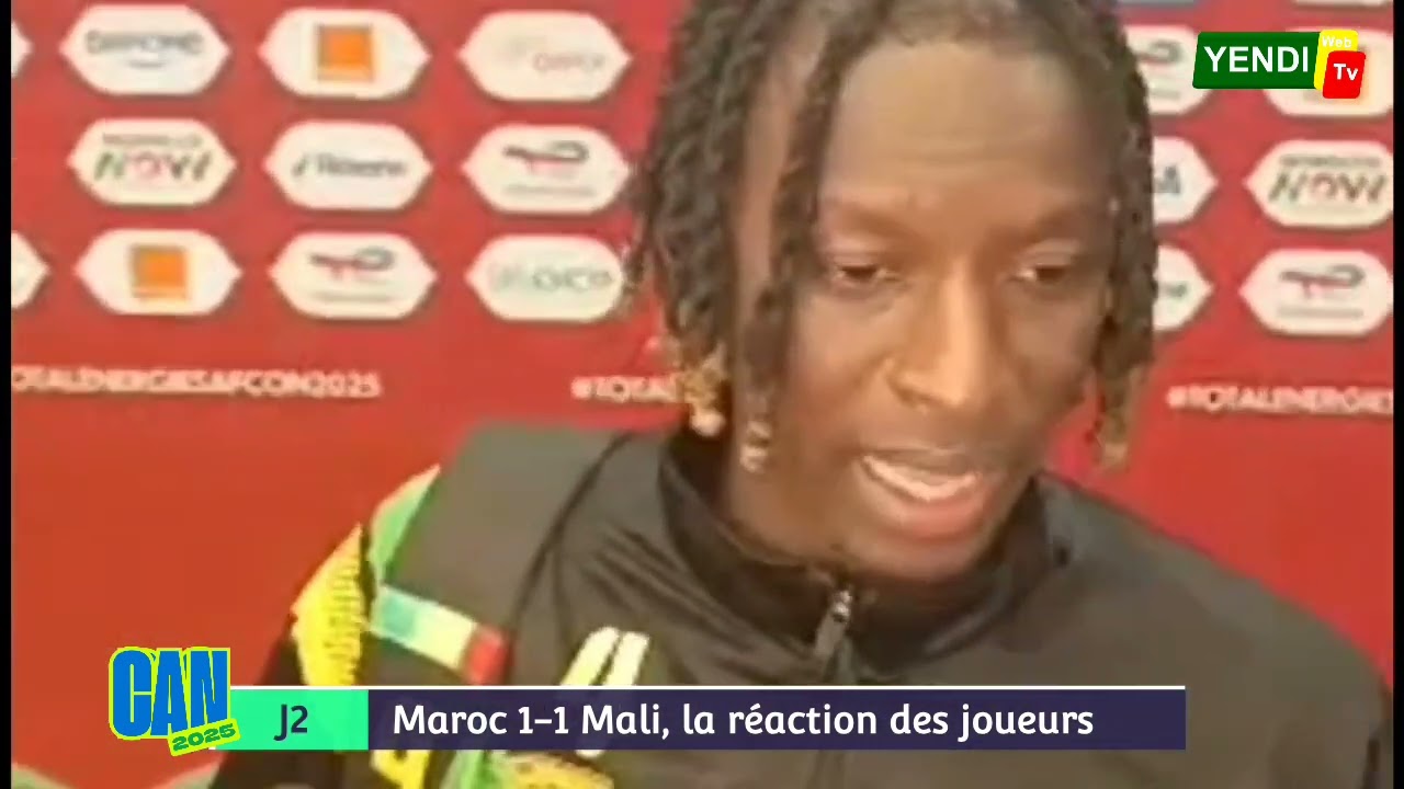 CAN MAROC 2025 : J2, Maroc 1-1 Mali, quelques réactions après le match