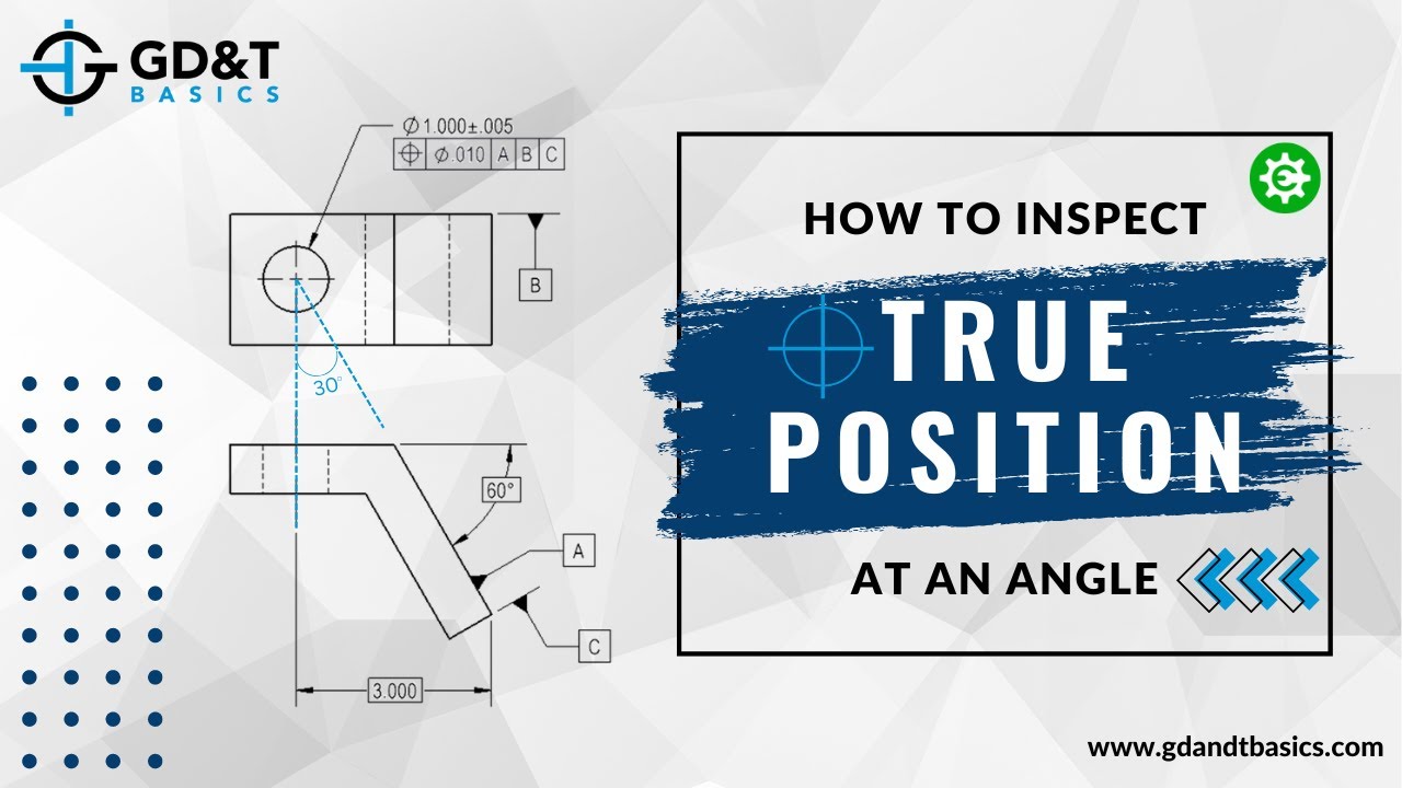 How to Inspect True Position at an Angle