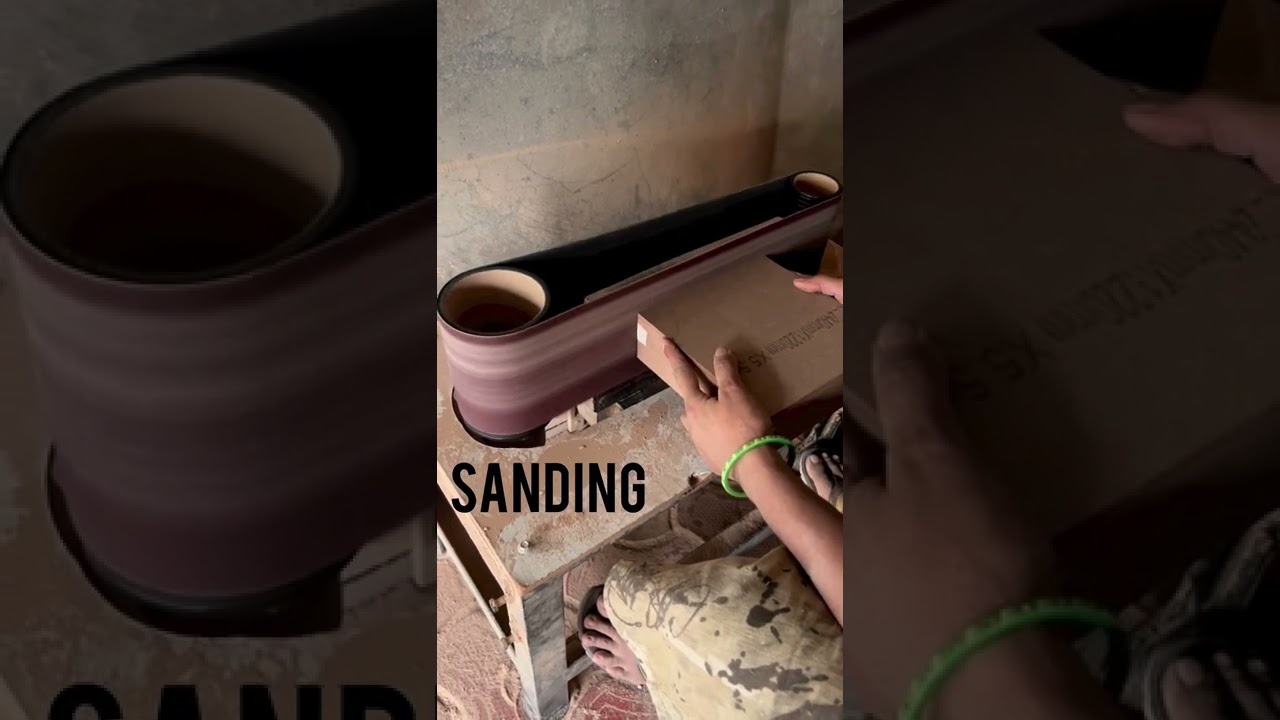 Know Process Of Making MDF Hamper Boxes #shorts