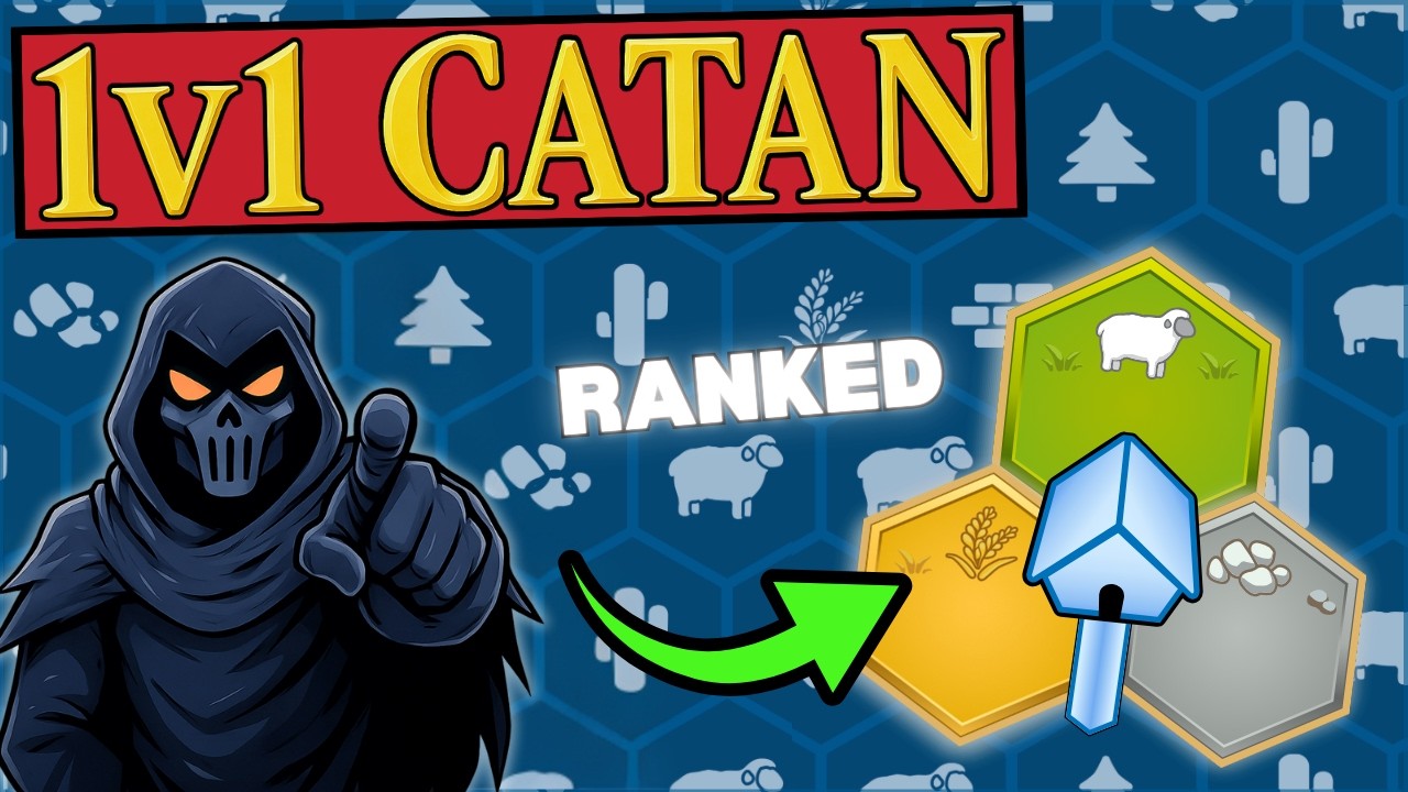 1v1 Catan - This Setup Buys The Entire Dev Deck!!!