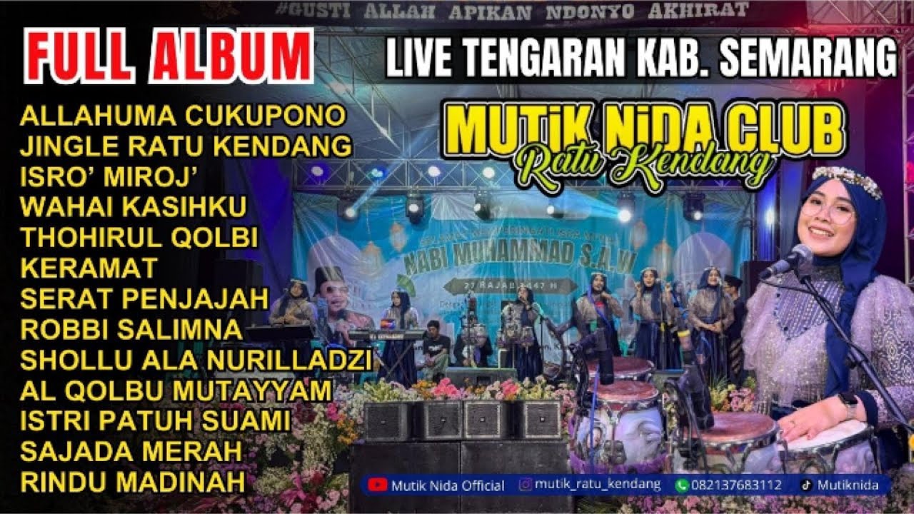FULL ALBUM - MUTIK NIDA RATU KENDANG LIVE KALIGINTUNG TENGARAN 