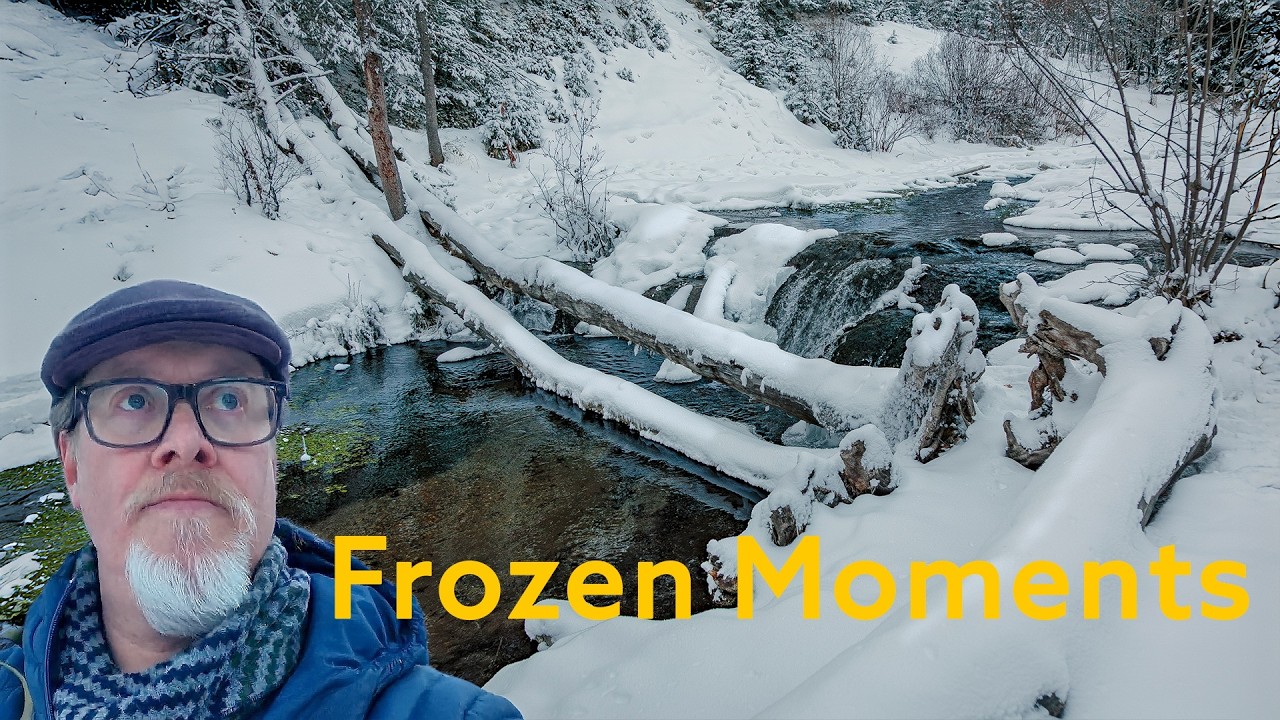 Winter Photography at Big Hill Springs: Frozen Creeks & Advanced Editing ❄️📸