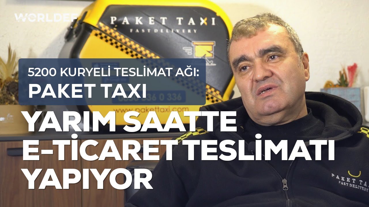 5200 Kuryeli Teslimat Ağı: Paket Taxi