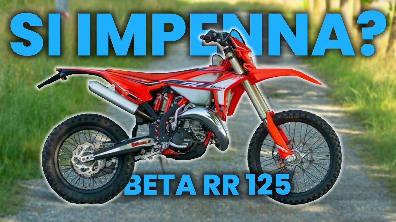 TEST BETA 125 2022 + PINNE 🇮🇹