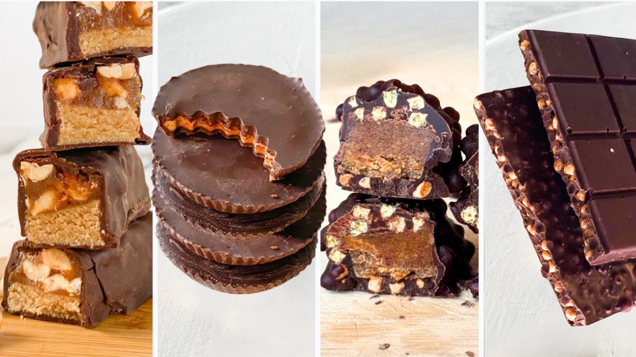 Iconic Candy Bars Made Healthier & Vegan 🍫🌱