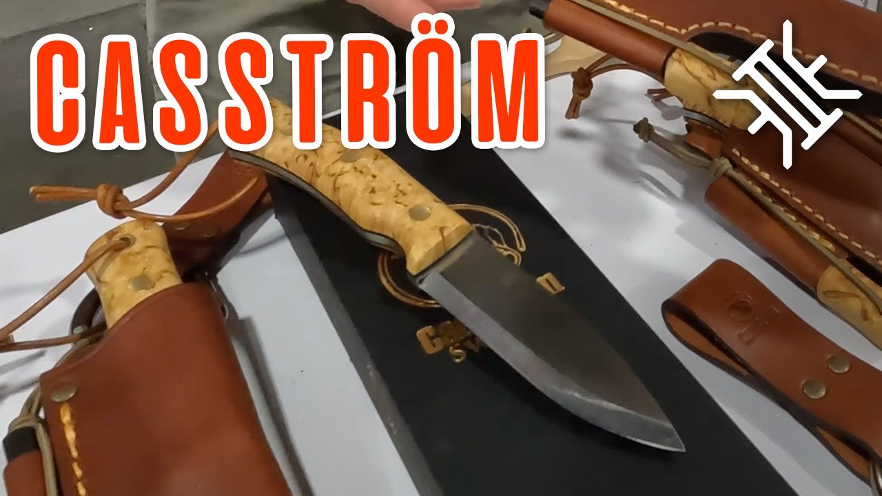 Casström Knives at Outdoor Retailer 2024. That #10 knife model is 👌