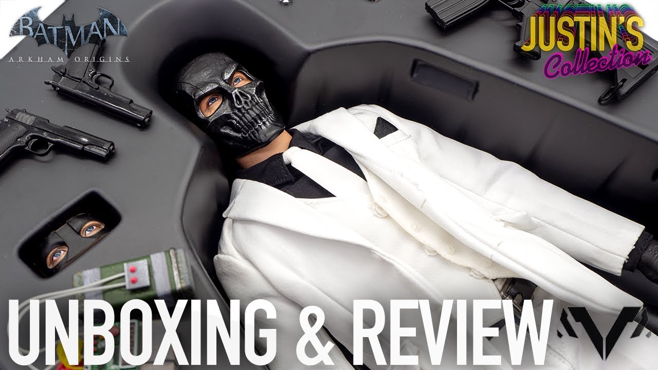 Black Mask Batman Arkham Origins / Birds of Prey 1/6 Scale Figure VTS Black Skull Unboxing & Review