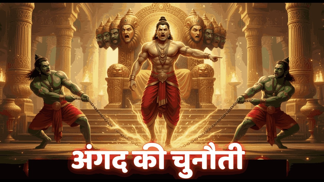 श्री राम ने हनुमान की जगह अंगद को क्यों चुना? Why Shri Ram chose Angad instead of Hanuman? #hanuman