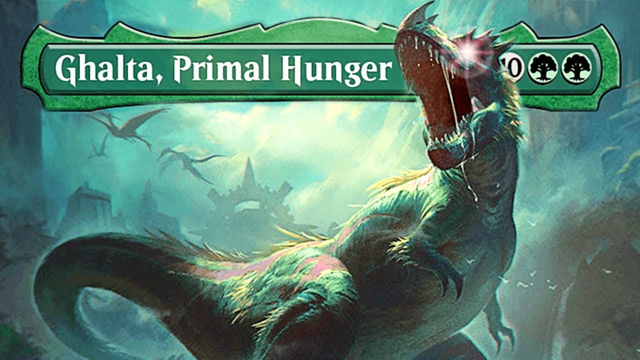 I Use 4 Ghalta Primal Hunger! MtG Explorer Bo3
