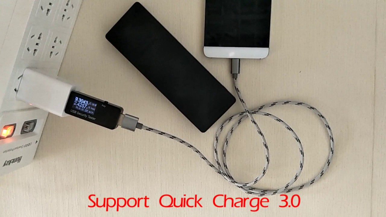 Fashion Nylon Braided USB Type C Cable USB A to C Cable