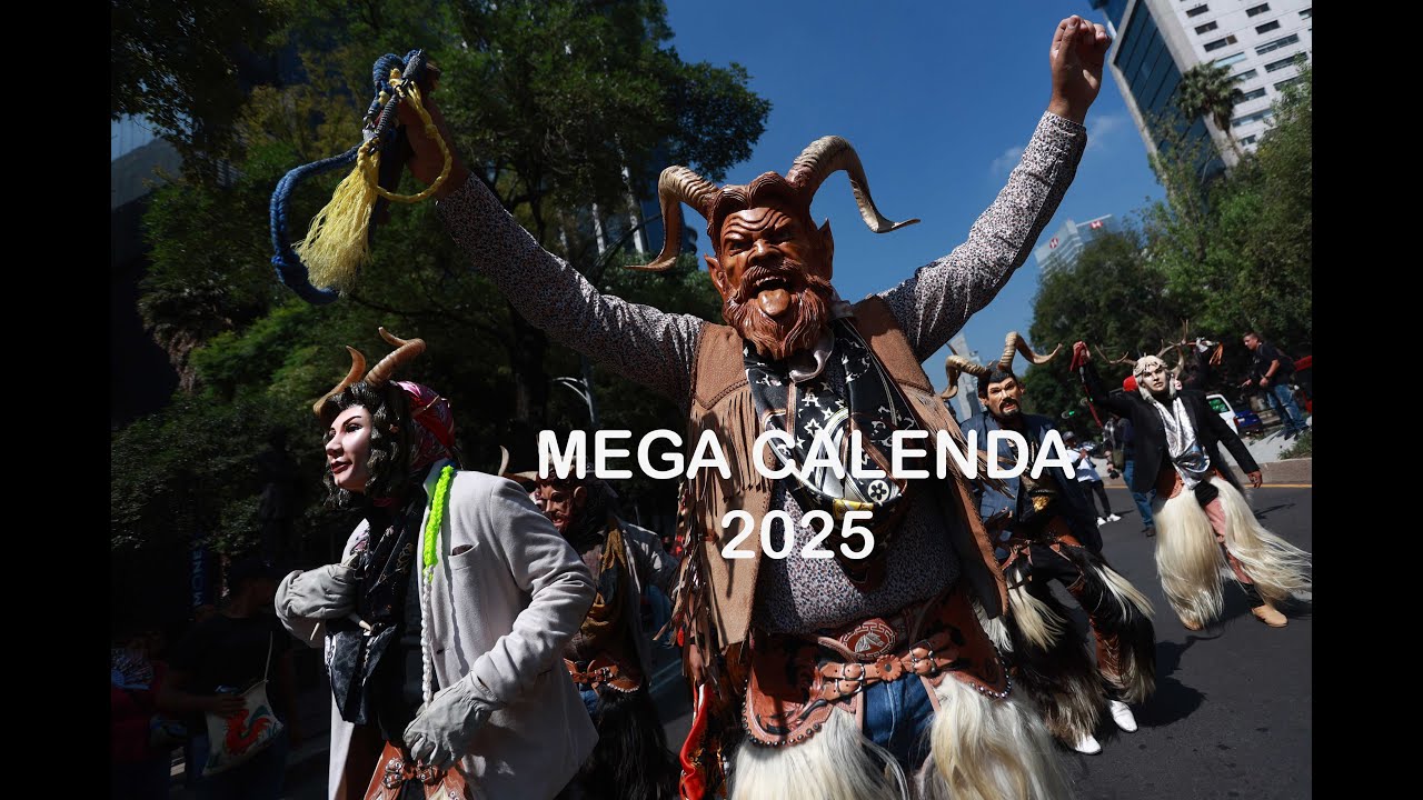 Así se vivió la Mega Calenda 2025 en la CDMX ! Por el Día Internacional de los Pueblos Indígenas
