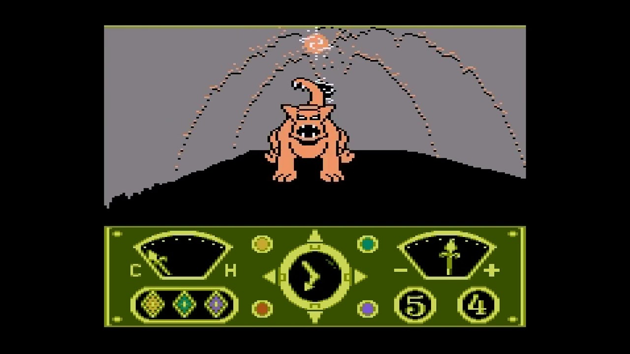 Data Driven Gamer: The Eidolon (LucasFilm, 1985 Atari 800, 60fps)