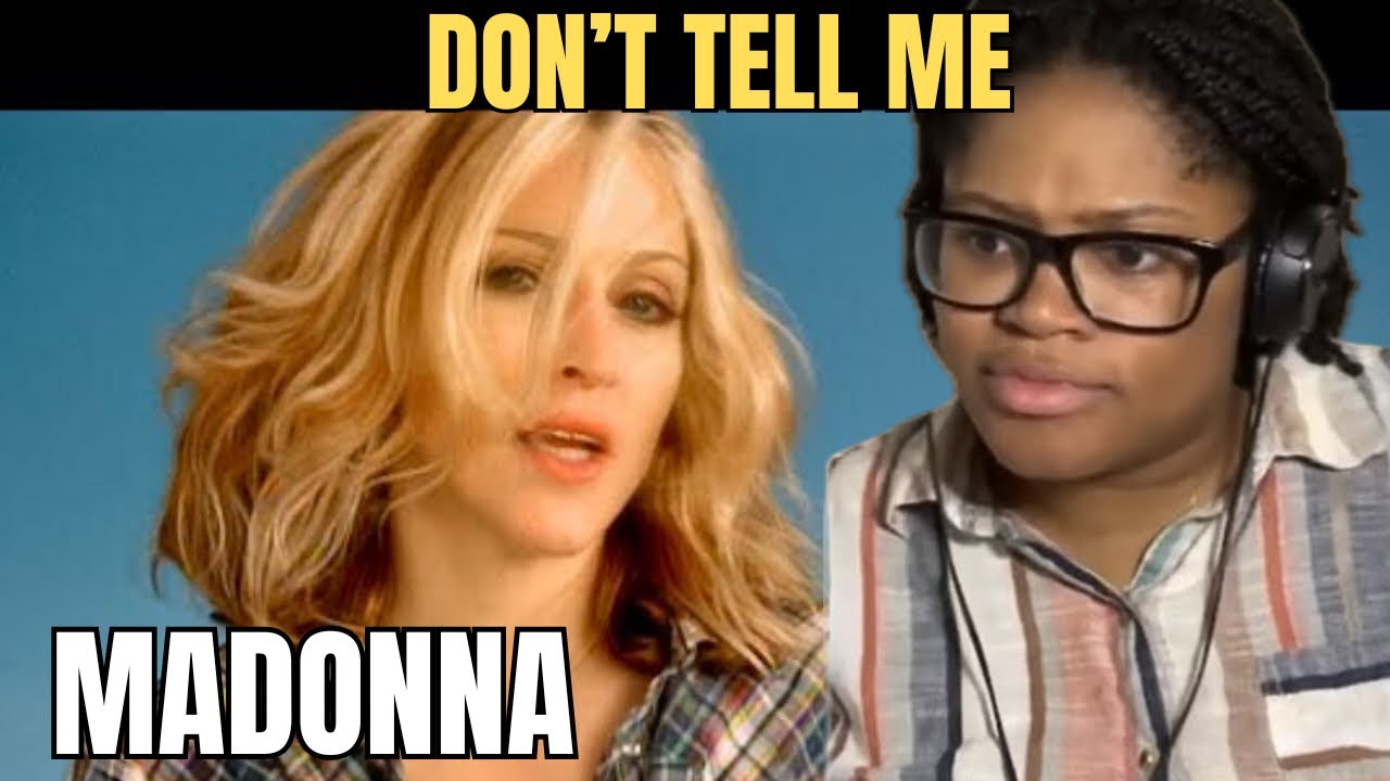 Madonna- Don’t tell me #madonna #donttellme #music