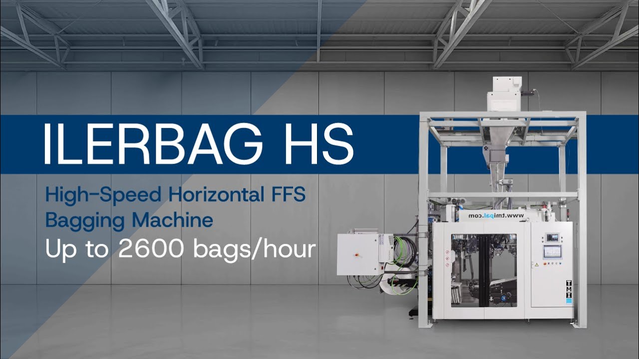 ILERBAG HS: High-speed FFS bagging with energy efficiency and precision