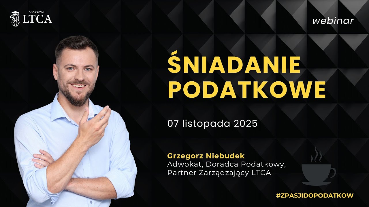 Śniadanie Podatkowe 07.11.2025
