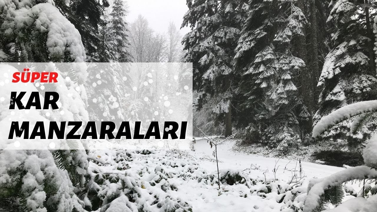 SÜPER KAR MANZARALARI (Kartal ile Bartın Karabük Yaylaları)