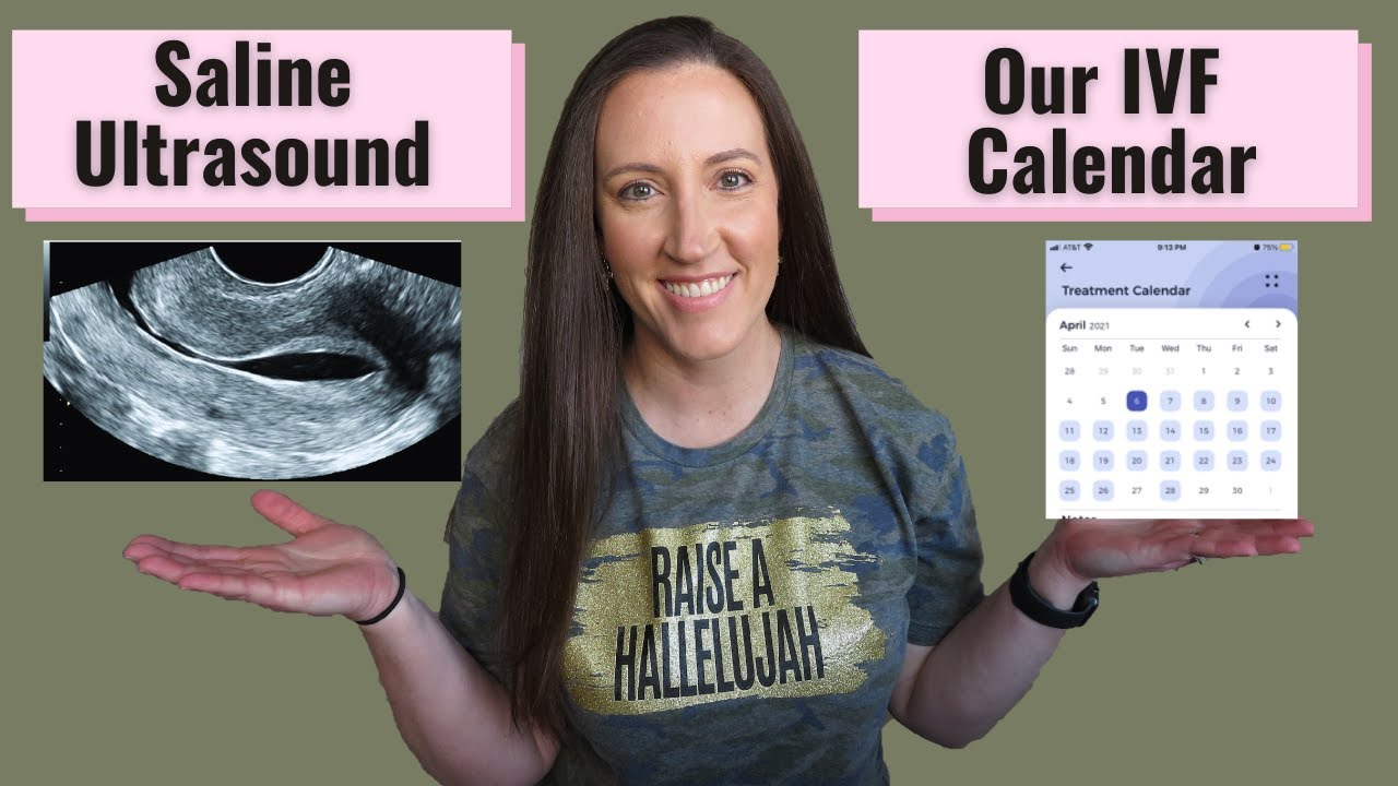 IVF PRELIMINARY TESTS || Saline Ultrasound Results / Bloodwork / Getting Our IVF Calendar