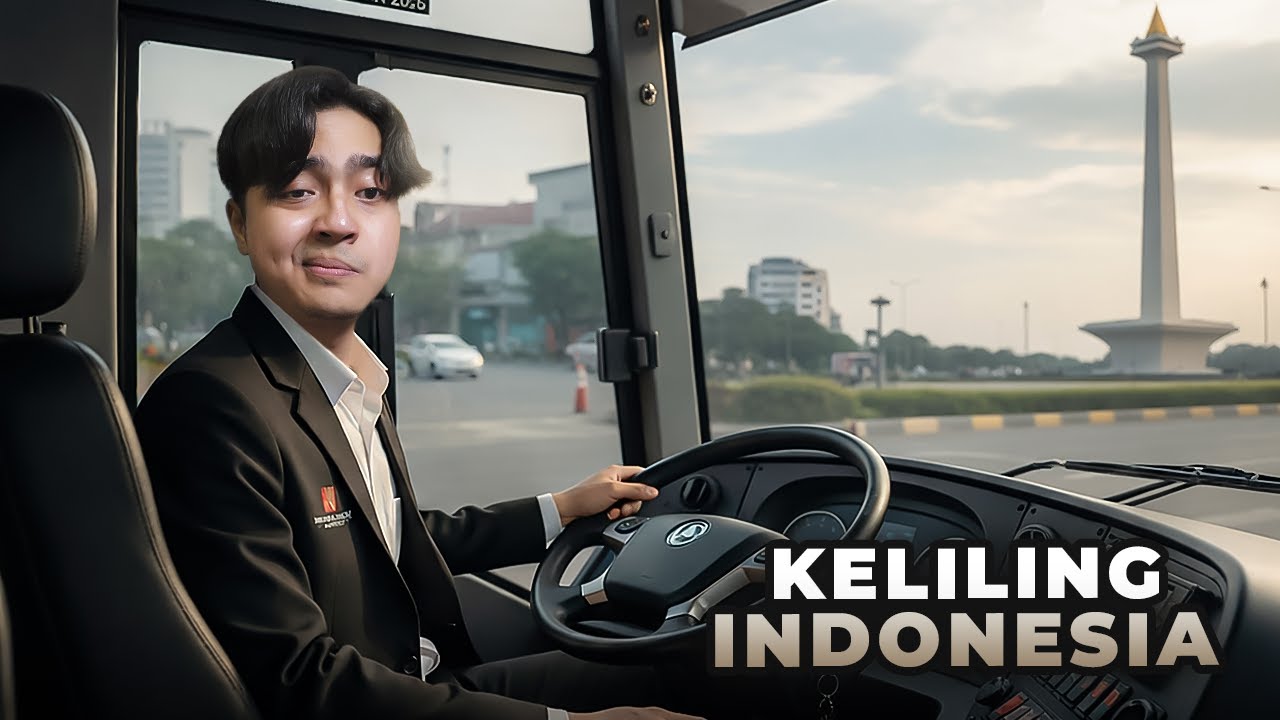 Aku Nyetir Bus Dua Tingkat dan Keliling Indonesia