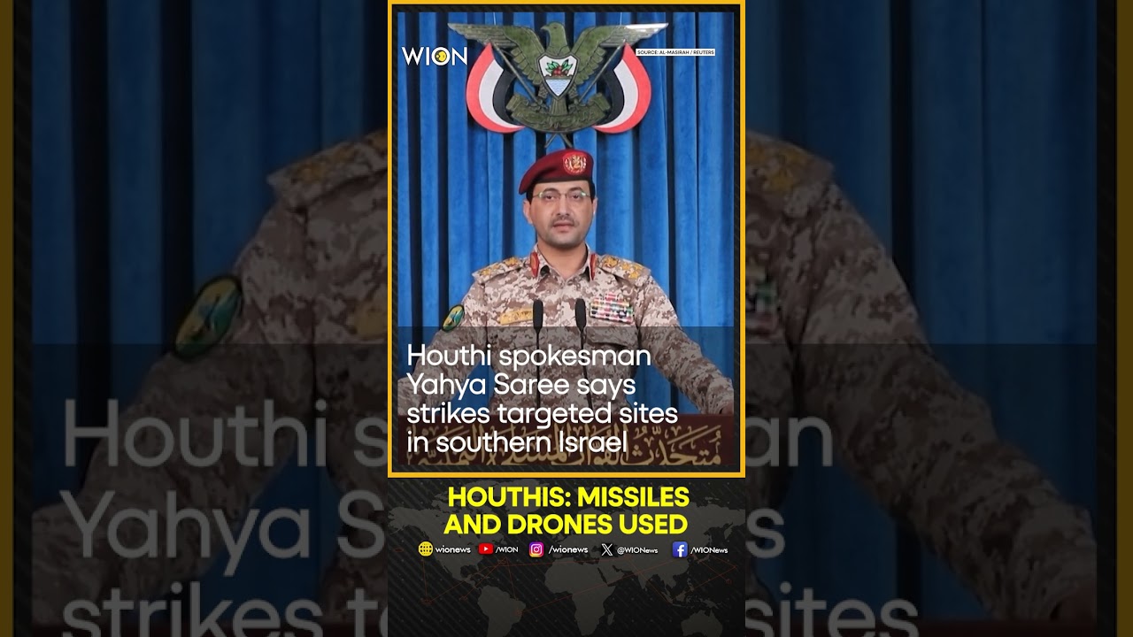 US-Iran War: Houthis Claim Second Attack On Israel In 24 Hours Using Missiles, Drones | WION