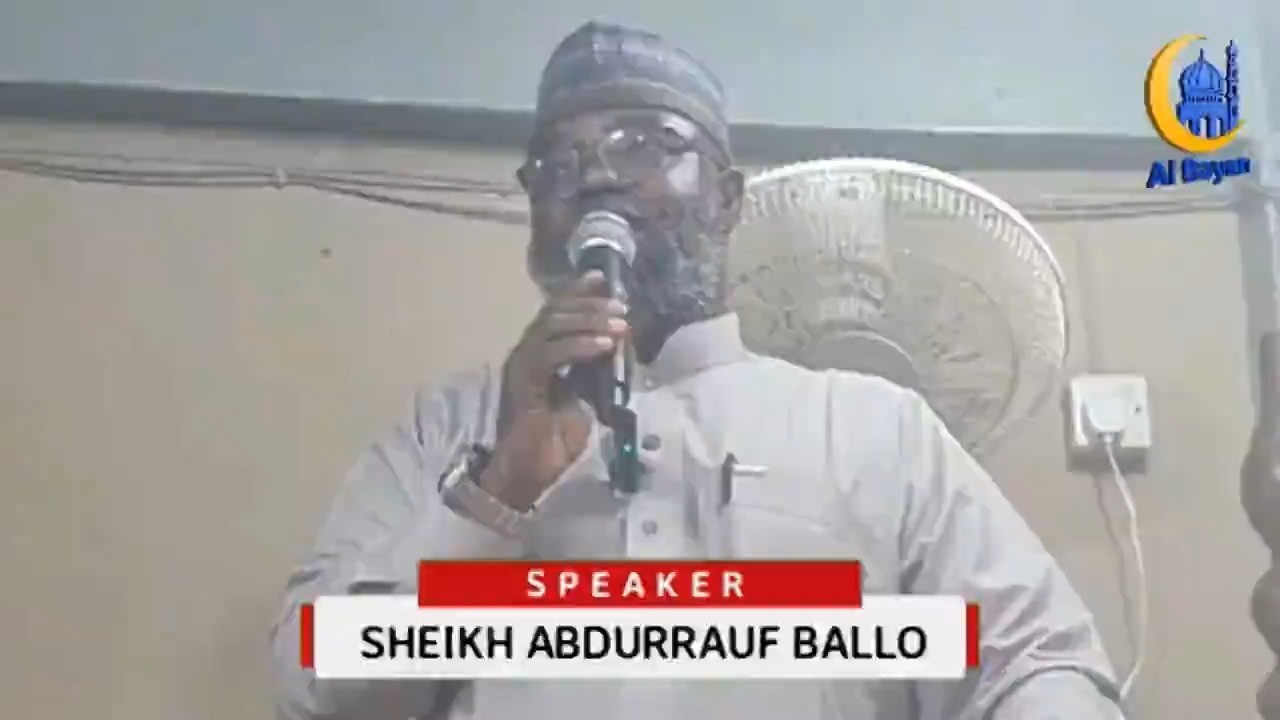 ZAKATUL FITR BY SHEIKH ABDURRAUF BALLO (Abu Sofiyyah)