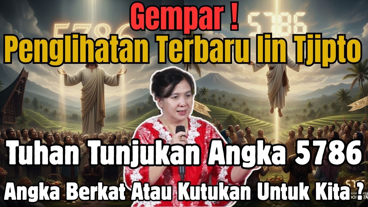 TERBONGKAR! Penglihatan Terbaru Iin Tjipto: KODE RAHASIA 5786! Berkat Atau Kutukan Untuk Kita?