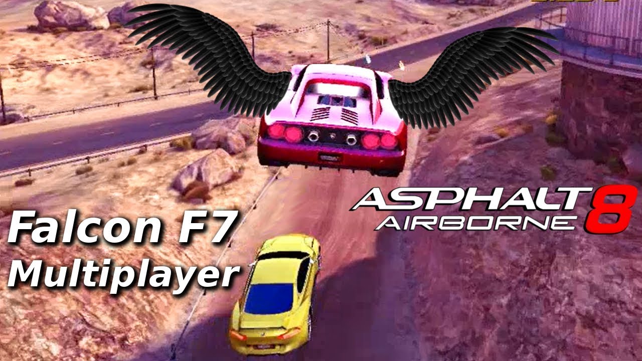 THE FALCON TAKES FLIGHT! Winning Falcon F7 (Rank 1658) and Multiplayer in Asphalt 8