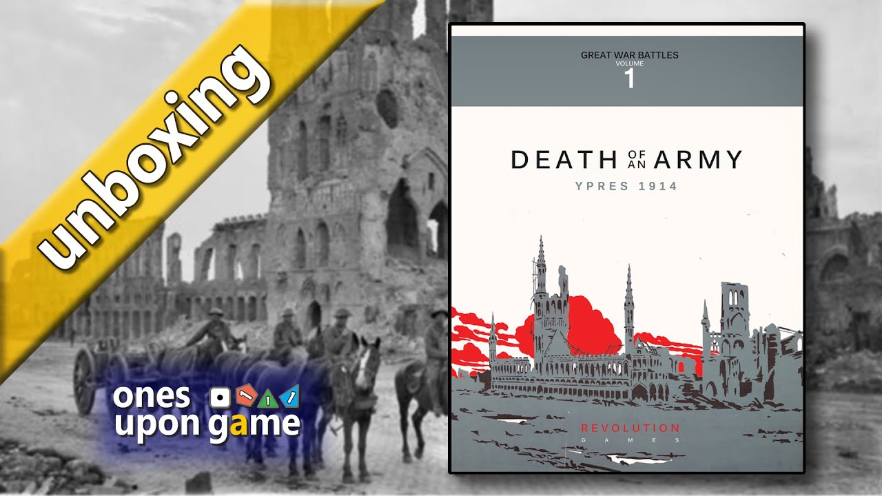 Death of an Army: Ypres 1914 || unboxing