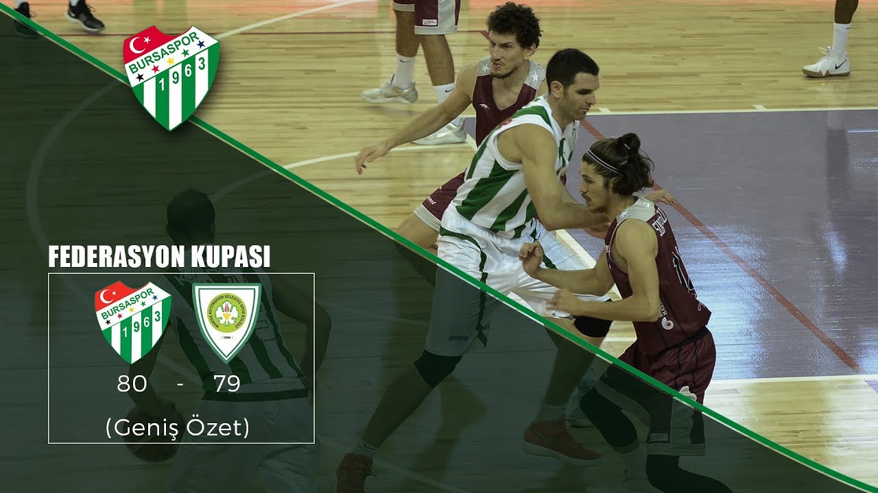 Federasyon Kupası: Bursaspor 80-79 Manisa B.Ş.B.