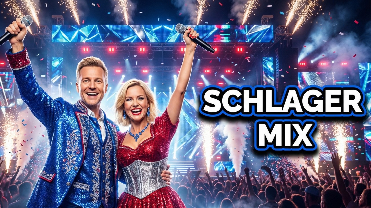 Rubi & Elektroblau Discofox | 7 Eigene Party-Schlager (Kristall-Konfetti-Show!)