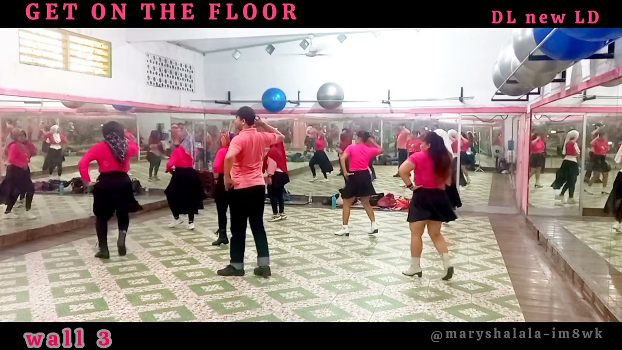 GET ON THE FLOOR /Line dance / choreo Dian Okta (INA) January 2026