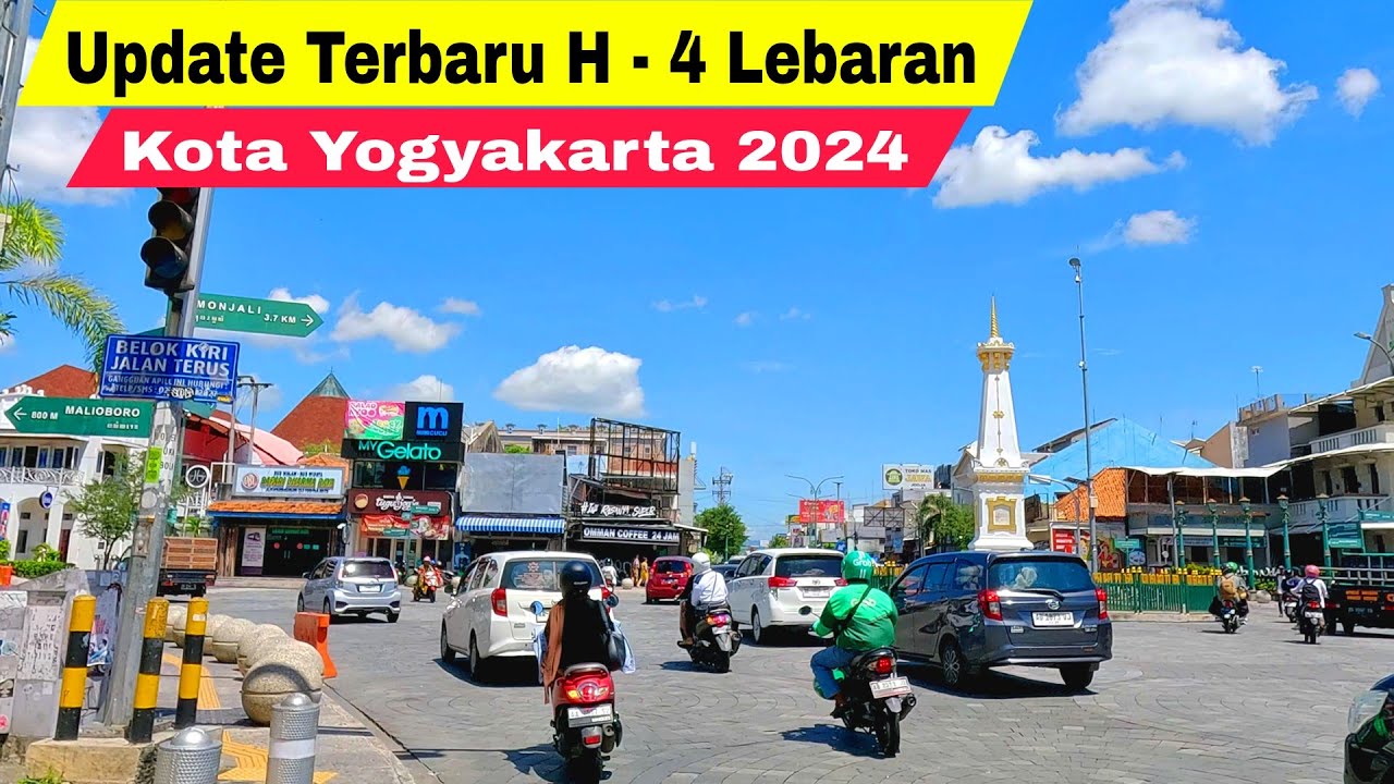 Update Terbaru Suasana Kota Yogyakarta Dan Malioboro Menjelang Lebaran 2024 | Wisata Jogja