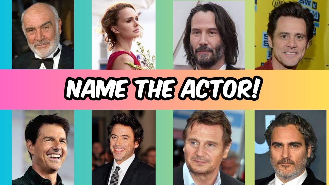 How Well Do You Know Your Favorite Actors? Find Out with the GuessTheActor Quiz!
