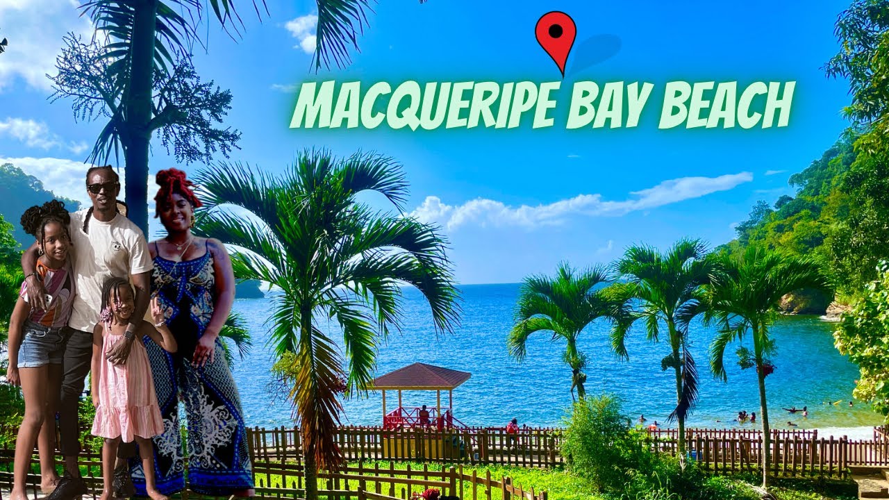 TRAVEL VLOG: Macqueripe Bay Beach TRINIDAD & TOBAGO
