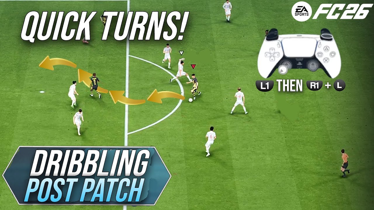 5 лучших финтов с дриблингом, которые сделают вас НЕПРЕДСКАЗУЕМЫМ в EA FC 26!