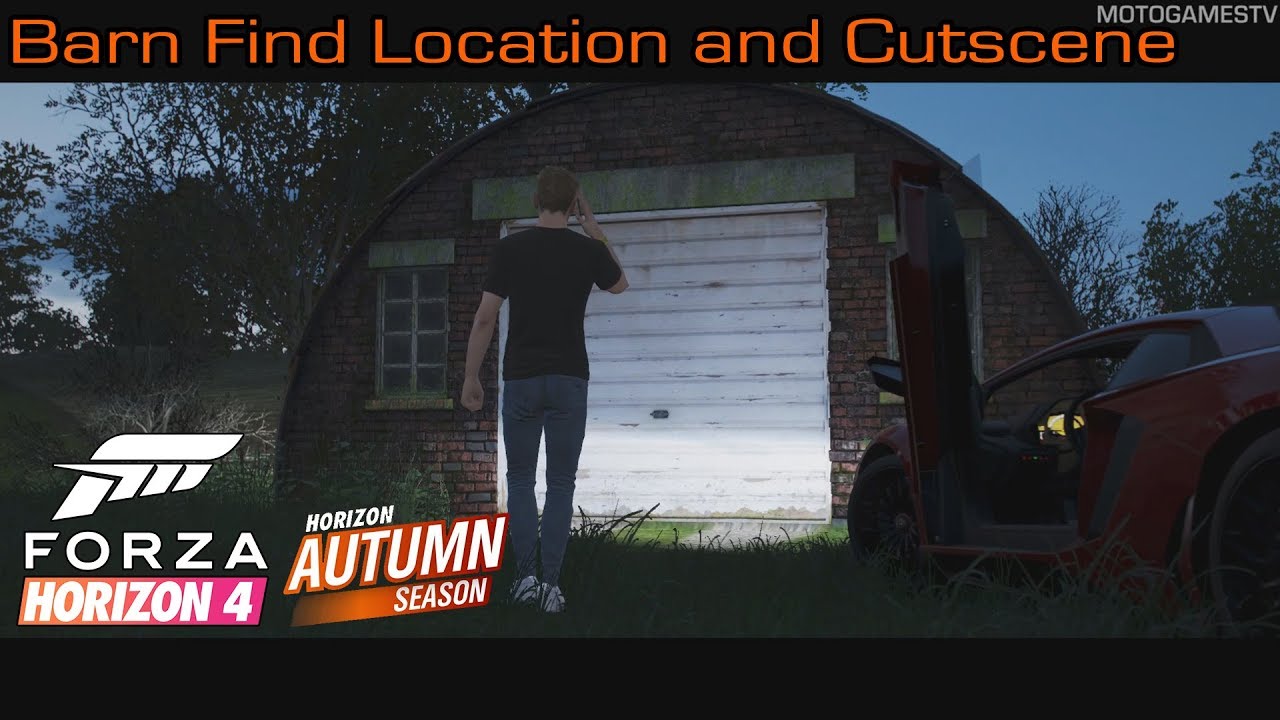 Forza Horizon 4 - Autumn Season Barn Find Location and Cutscene