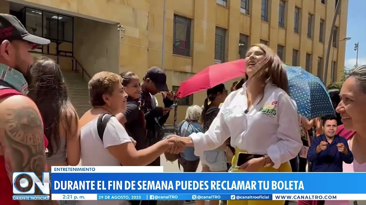 lcaldía de Bucaramanga entrega boletería para los conciertos de la Feria Bonita de Colombia