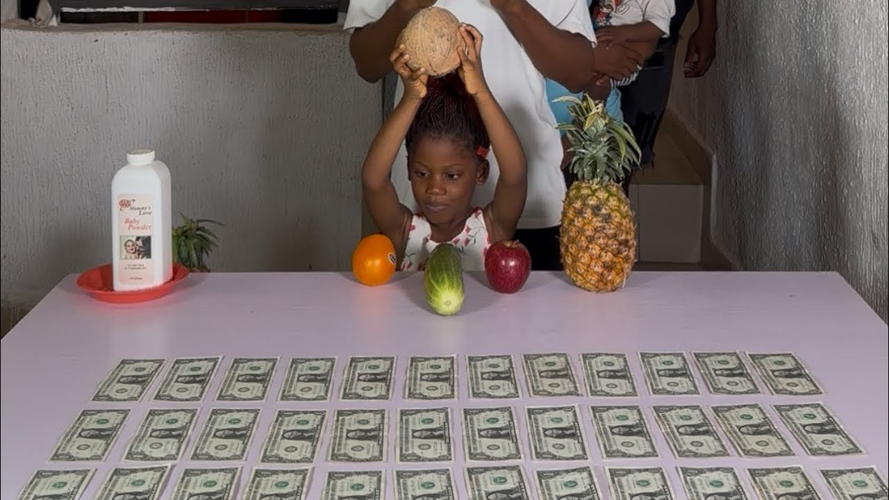 Сопоставьте пять цветов фруктов 5️⃣🍍🍎🥒🍊🥥 и выиграйте много денег 💵 — очень забавное и увлекательн...
