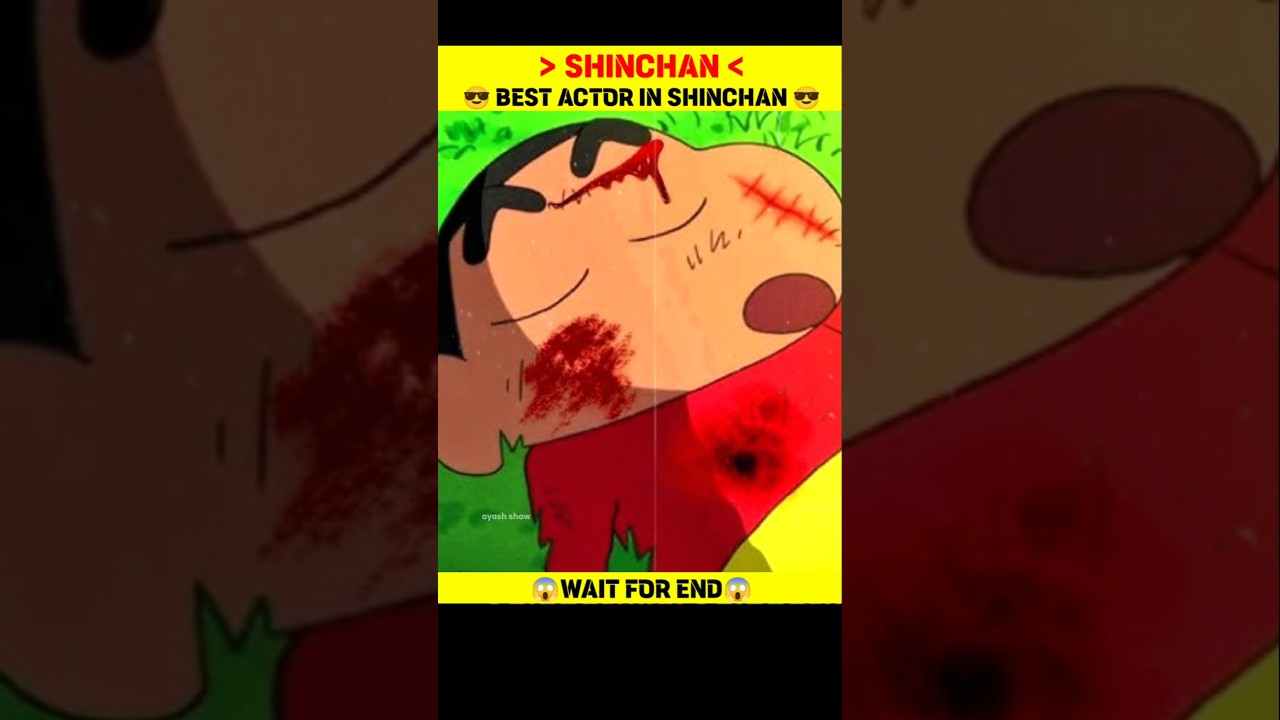 Best Secret Actor in Shin-Chan 😱🥵 