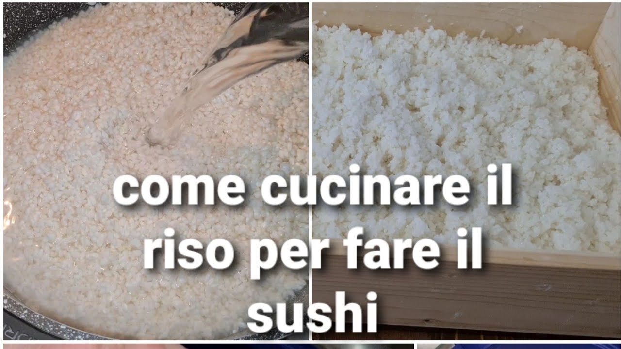 RISO PER SUSHI COME CUCINARLO