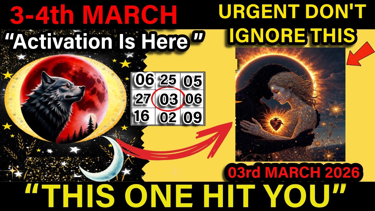 BLOOD MOON & 3/3 PORTAL TOMORROW: 9 Signs You're Already Being Activated 🌑⚡